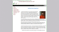Desktop Screenshot of lakelandhomeinspections.com